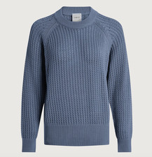 NEW Varley Women's Clay Knit Sweater -Rain Blue - Size XS