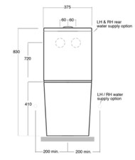 TROPICAL Wall Faced Toilet Suite