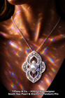 TIFFANY & CO. Diamond Necklace 18K Gold Pearl Diamond Pendant Pin Brooch Vintage — photo 3