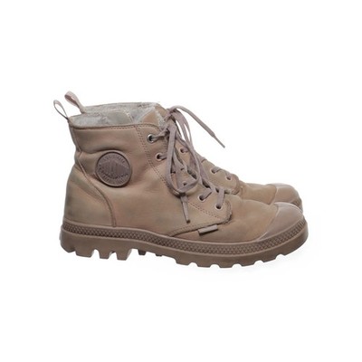 Palladium, Schnürstiefel, Größe: 39, Beige, Leder, Damen #ZHx