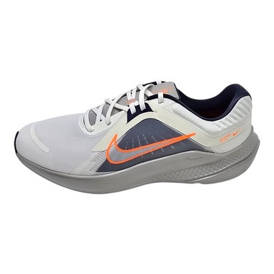 Nike Men Quest 5 Sail Total Orange Blue Size 13 DD0204-103 Running