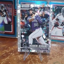 Topps 2026 Series 1 Diamante Foil Rookie Warming Bernabel #55 Colorado Rockies