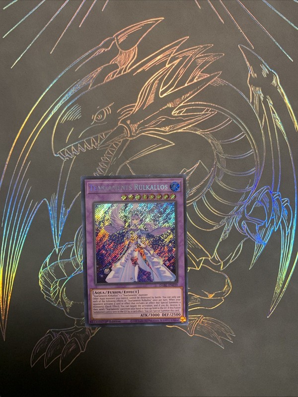 Yu-Gi-Oh! TCG Tearlaments Rulkallos Darkwing Blast DABL-EN039 1st Edition Secret