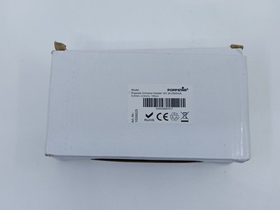 POPPSTAR 12V 3A 36W Netzteil 5,5/2,5mm Adapter PowerSupply 150cm_0,3_5