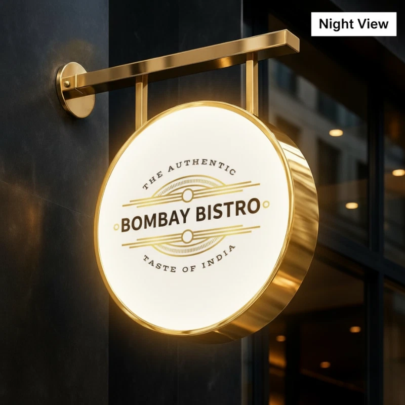 Double Sided LED Light Box Sign – Outdoor Illuminated Shop Advertising Sign - Image 3 of 4