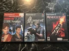 Resident Evil playstation 2 Lot Code Veronica RE4 RE: Outbreak - Tested/CIB