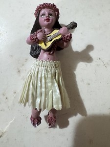hawaiian Girl Doll Ukulele 4 Inches 