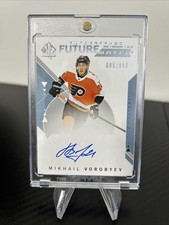 2018-19 SP Authentic Mikhail Vorobyev Future Watch Auto Rookie Card /999 FWA