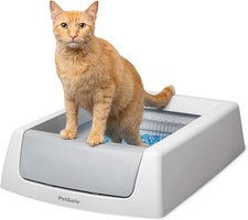 PetSafe  ScoopFree  Crystal Classic Self-Cleaning Litter Box - Includes 1 Dispos