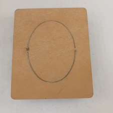 Oval Shapes Ellison Educational Equip Accucut Wood Dies 6"x5" 