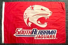 University of South Alabama Jaguars College Flag Large 3x5