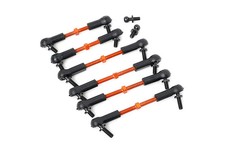 Yeah Racing HPI RS4 Orange Aluminium Linkage Set