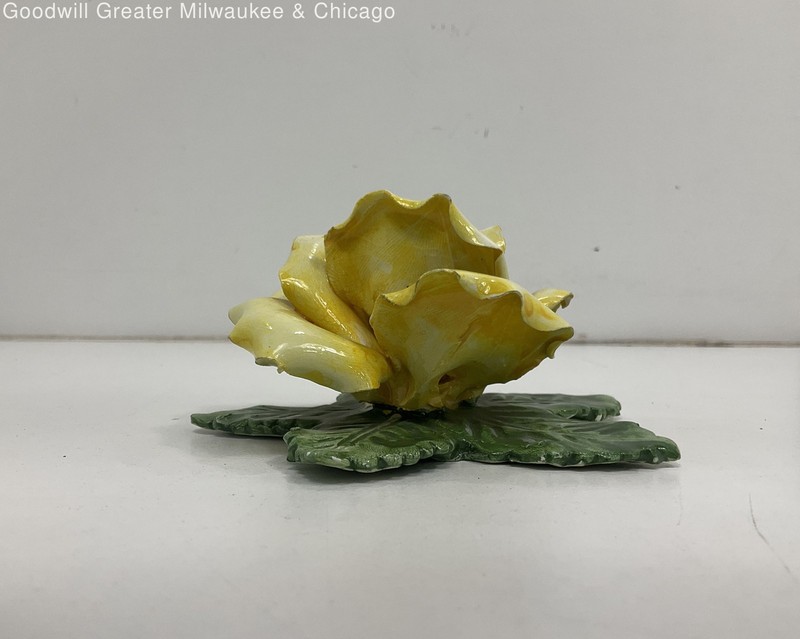 Vintage Italian Made Ceramic Flowers
