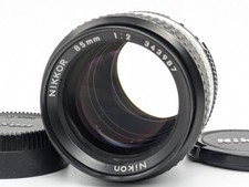 Video*[N MINT] Nikon Ai-s Nikkor 85mm f/2 AIS MF Lens from JAPAN 02 #1 day shipp