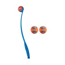 Chuckit Ultra Dog Ball  Launcher Bundle Classic 26M 26" Length 26in, Multi