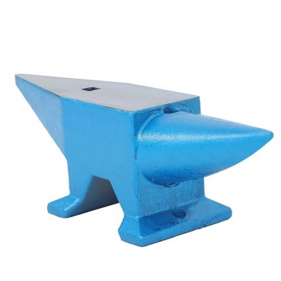 30kg Blacksmith Anvil Cast Iron Anvil Double Horn 66Lb Forged Steel Heat Treated