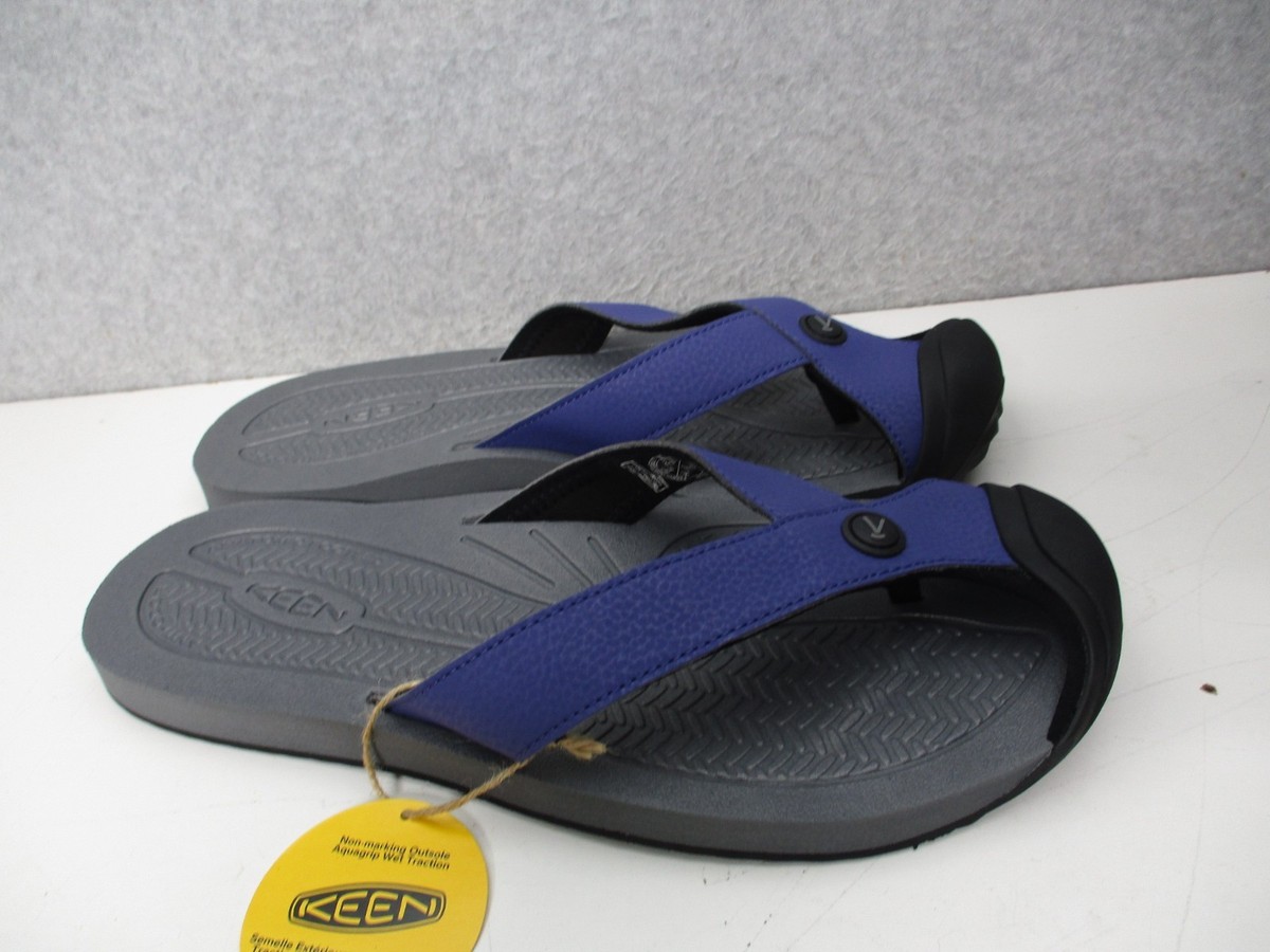 Keen Skipper Blue/Black Barbados Toe Protect TG Flip Flop  display picture 1