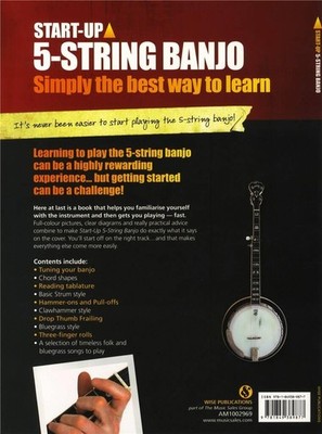 Start-Up: 5-String Banjo Book [Softcover] Banjo Wise Publications