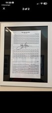 Walking Dead Rare Signed Comic & Bear McCreary Signed Theme Score Lot