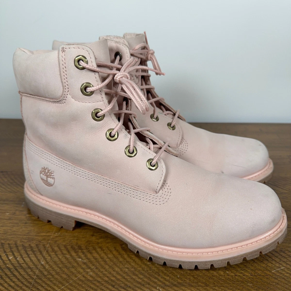Timberland Pink Low (1-1.9 in) Heel Height Boots for Women for