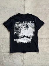 Lingua Ignota Kill Them All Unisex Black Cotton T Shirt FUll Size S-5XL
