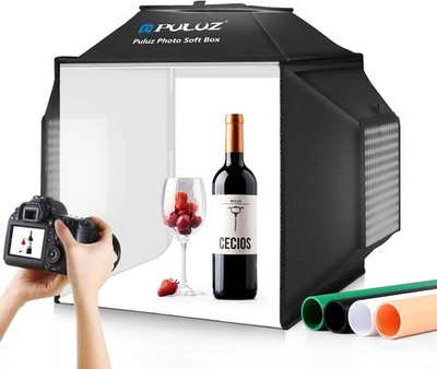 PULUZ Portable Photo Studio Light Box 16x16 inch 480 LEDs