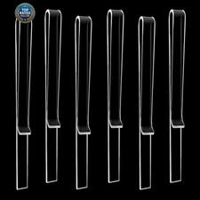 6PCS Clear Acrylic Music Stand Page Holder Clips
