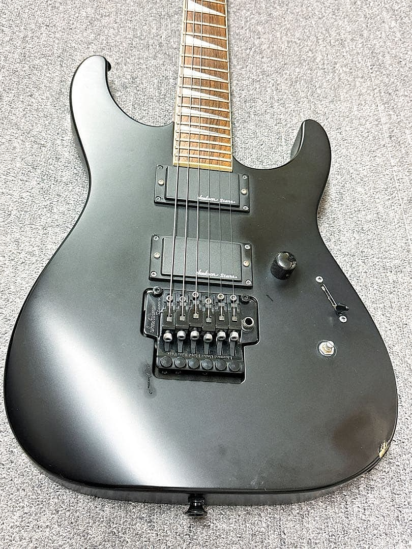 Grover Jackson エレキギター HSH Floyd Rose Grover Jackson Dinky Black Floyd Rose Reverse Head Vintage Guitar
