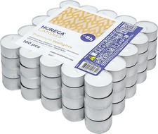 Bougies Chauffe-plat Horeca - Lot de 100 bougie parfumée bougie décorative