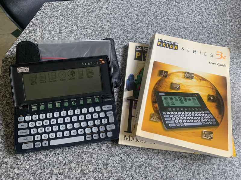 Psion Series 3c Vintage 1996 Tested And Working 2Mb