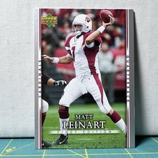 2007 Upper Deck First Edition Matt Leinart #1 Arizona Cardinals