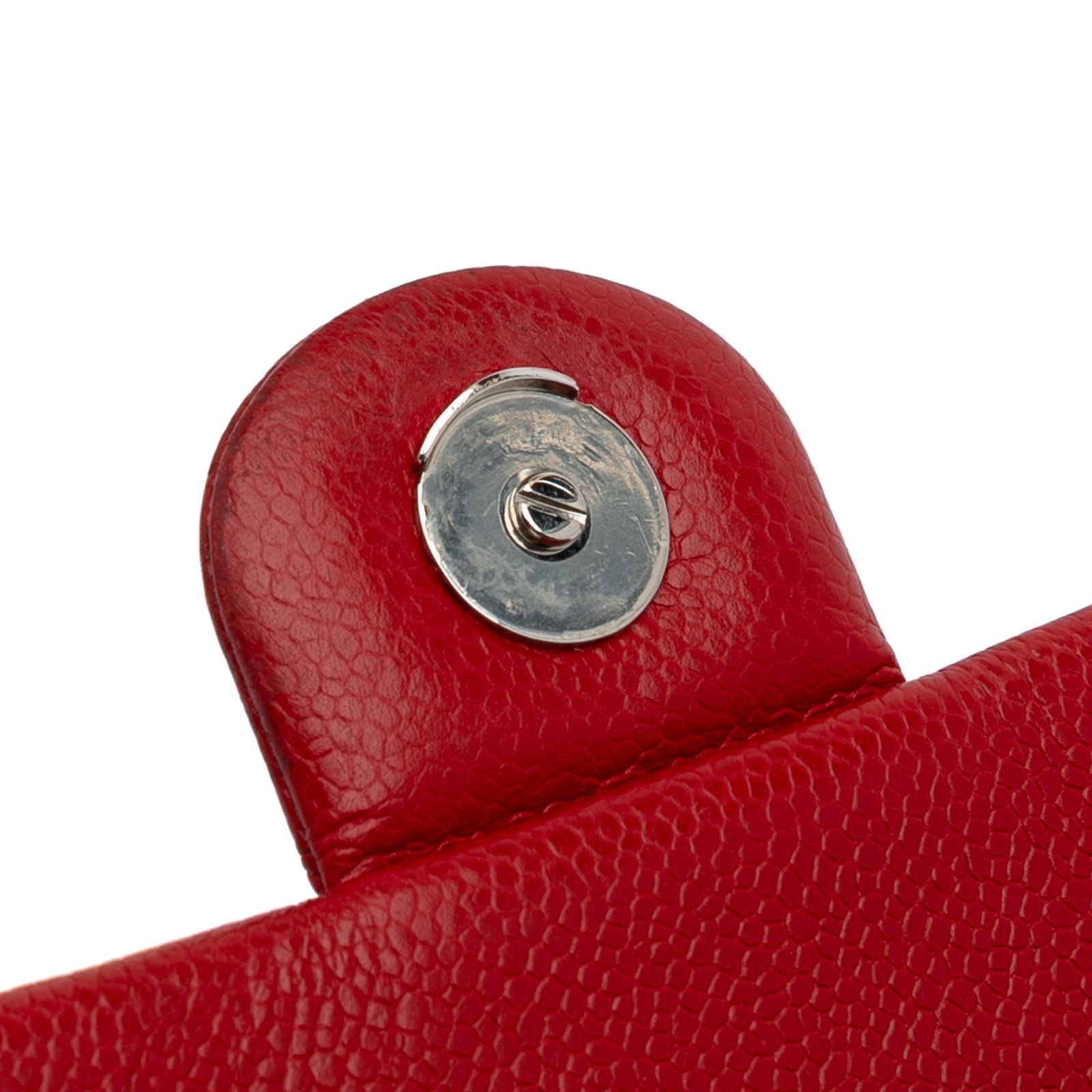 Authenticated Chanel Mini Square Caviar Incognito… - image 8