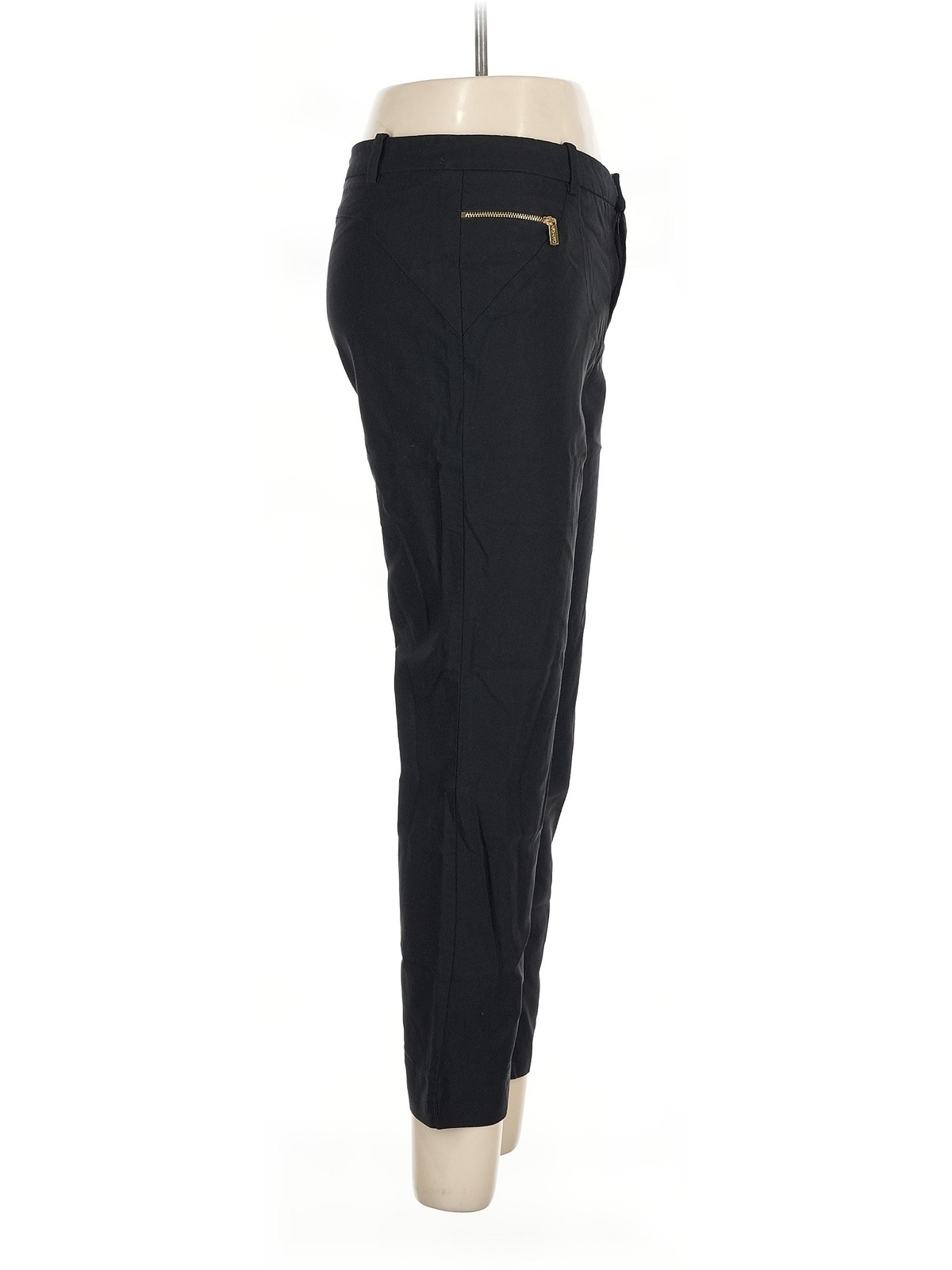 Calvin Klein Women Black Dress Pants 10 thumbnail 3