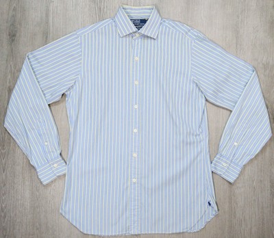 Vtg 1980s Polo Ralph Lauren Regent Classic Button Shirt (Hong Kong) MEDIUM 15/34