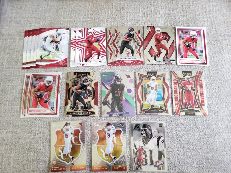 Marvin Harrison Jr. RC/2ND YR LOT 🔥 20 CARDS