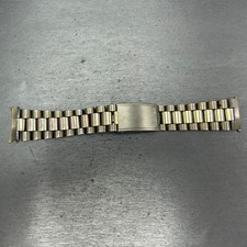 Seiko Bracelet 20mm Stainless Steel Gold Tone Tri Folding Clasp Vintage S1003