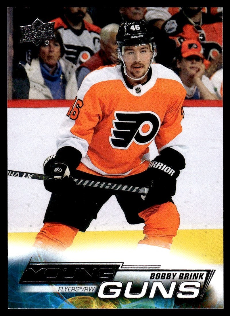 2022-23 Upper Deck Young Guns Bobby Brink Rookie Philadelphia Flyers #227