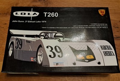 Lola T260 John Gunn 1974, Slot Car Bausatz  MG Vanquish 1:32 NEU OVP