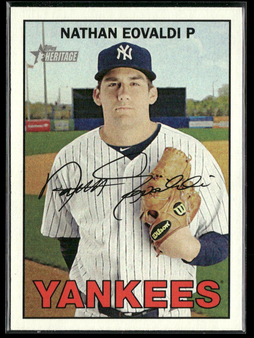 2016 Topps Heritage #289 Nathan Eovaldi 2F