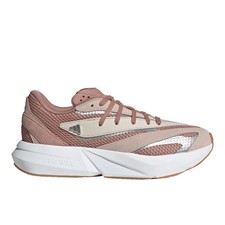 adidas Lightblaze Lace Up Womens Pink Sneakers Casual Shoes JR3456