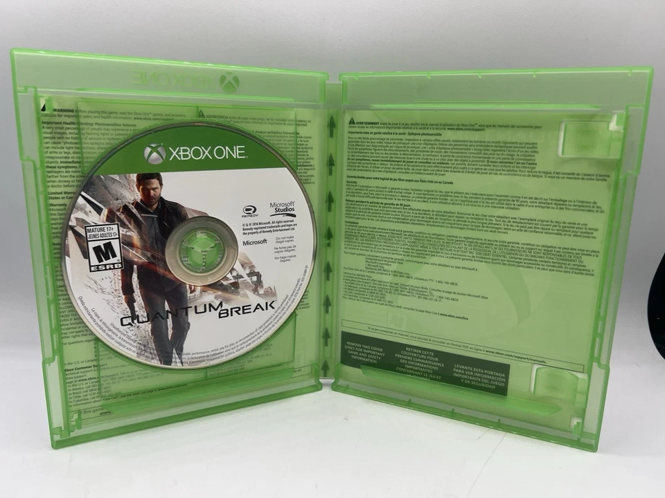 Quantum Break Xbox One Complete CIB - Image 3 of 4