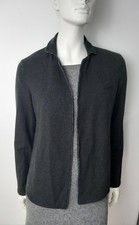 PERUVIAN CONNECTION cardigan cardigan 38 40 nero aperto senza chiusura