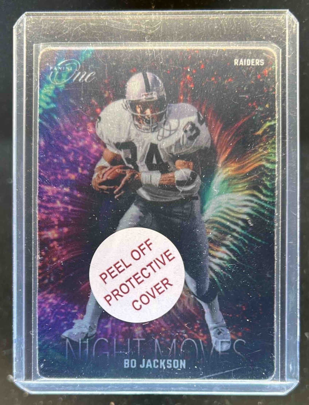 2023 Panini One Bo Jackson Night Moves #6 Raiders