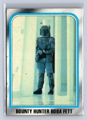 1980 Topps Star Wars The Empire Strikes Back Bounty Hunter Boba Fett #220
