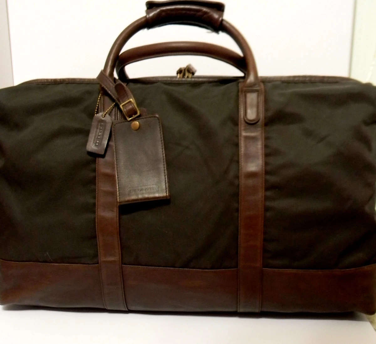 vintage coach duffle products for sale | eBay