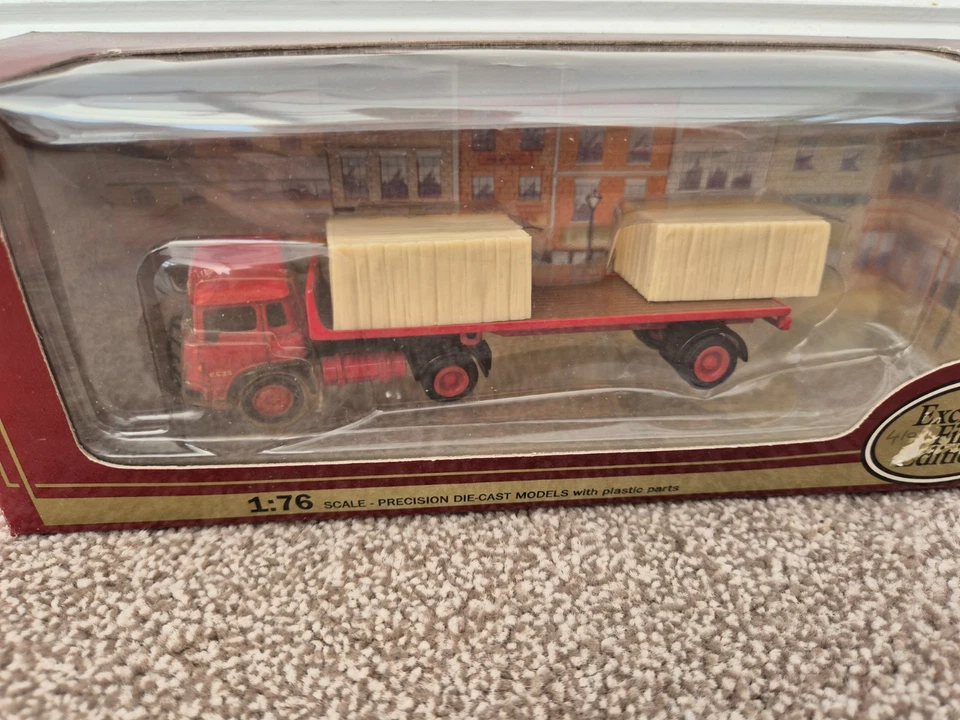 Efe Oo 1/76 Bedford Tk Artic 1 Asse Piattaforma Brs Camion Diecast 22202 - Immagine 2 di 4