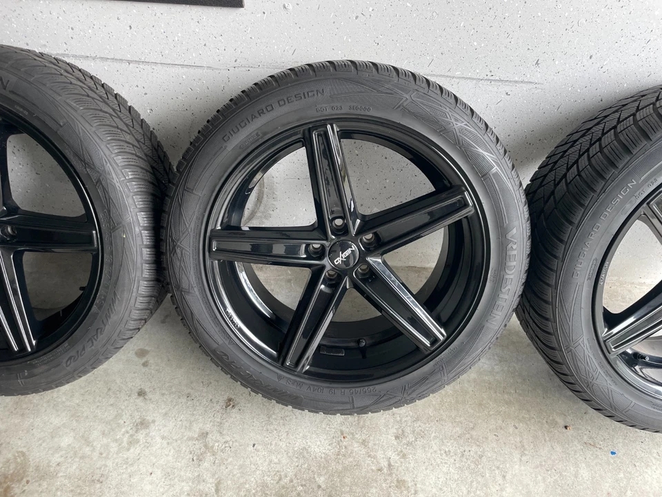 Oxigin 18 Concave 4 x LM Felgen 8,5 x 19 ET 35 Lochkreis 5x 112 mit Winterreifen - Bild 4 von 4