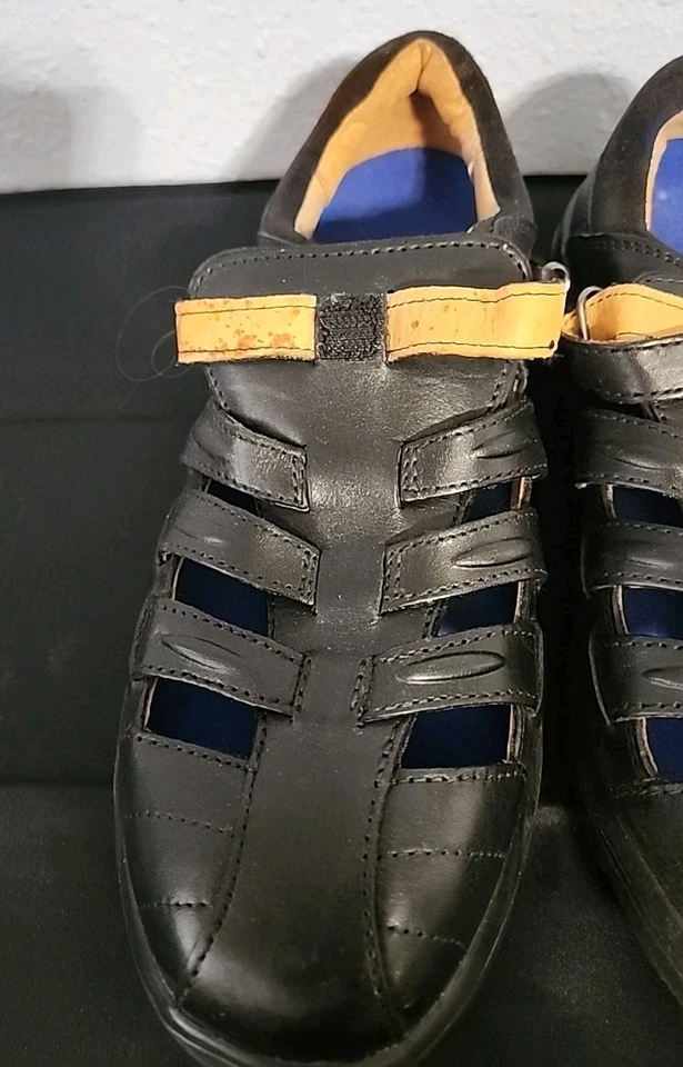 Dr Comfort 黑色女式凉鞋 8W — 第 3/4 张图片