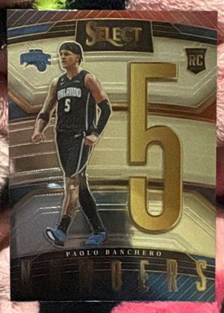 2022-23 Select Paolo Banchero Numbers RC Rookie #16 Magic