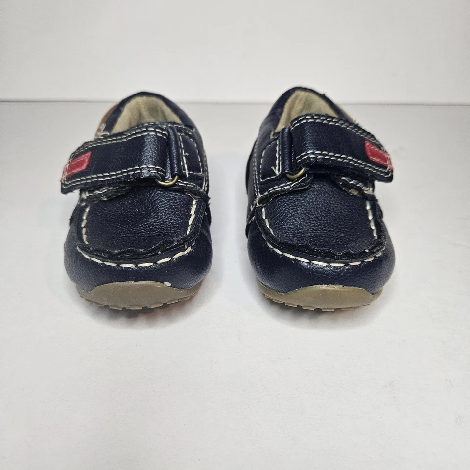 TCP The Children's Place Niño Pequeño Talla 4 Azul Marino Sin Cordones Zapatos de Vestir Mocasín Niño Foto 3 de 4